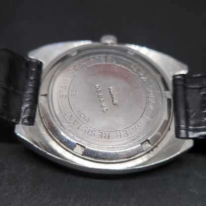 Vintage Original HMT Chethan Hand Winding 17 Jewels Gold Face Men's Wrist Watch HM98