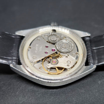 Vintage Original HMT Janata Hand Winding 17 Jewels White Face Men's Wrist Watch HM102