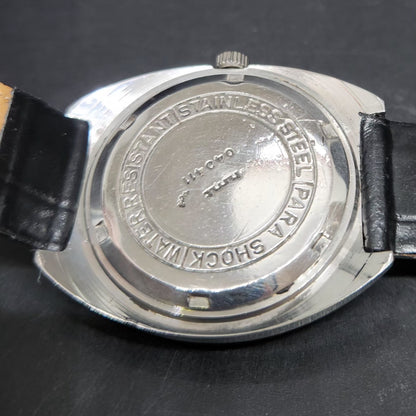 Vintage Original HMT Kohinoor Hand Winding 17 Jewels Grey Face Men's Wrist Watch HM105