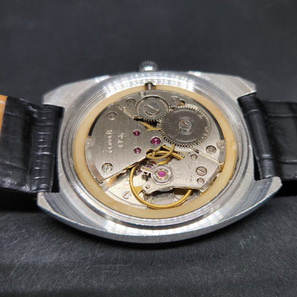 Vintage Original HMT Vijay Hand Winding 17 Jewels Silver Face Men's Wrist Watch HM135