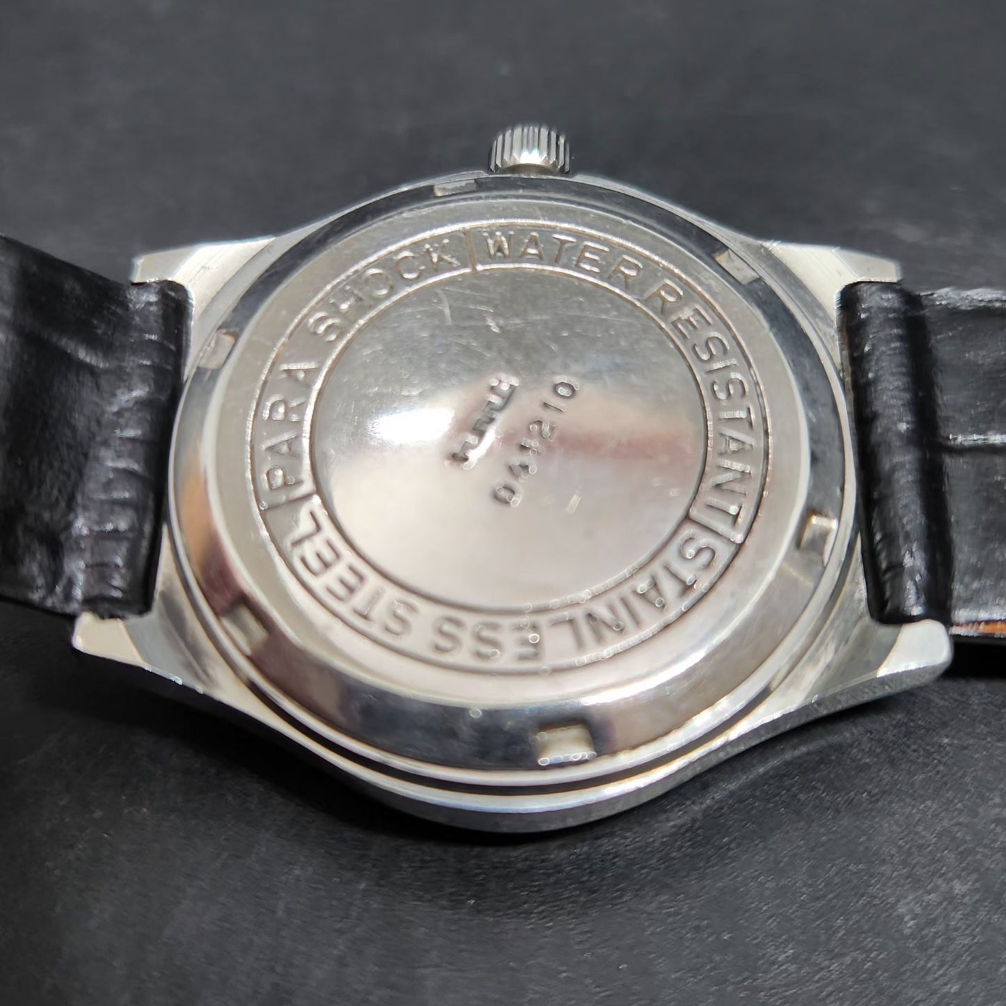 Vintage Original HMT Deepak Hand Winding 17 Jewels Gold Face Men's Wrist Watch HM136