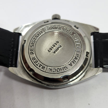 Vintage Original HMT Avinash Hand Winding 17 Jewels Silver Face Men's Wrist Watch HM110