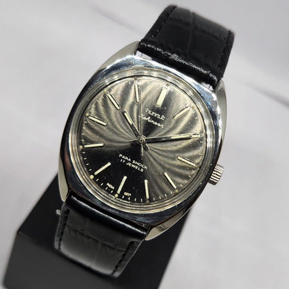 Vintage Original HMT Kohinoor Hand Winding 17 Jewels Grey Face Men's Wrist Watch HM115
