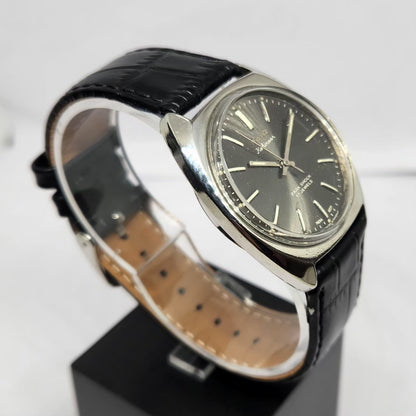 Vintage Original HMT Kohinoor Hand Winding 17 Jewels Grey Face Men's Wrist Watch HM115