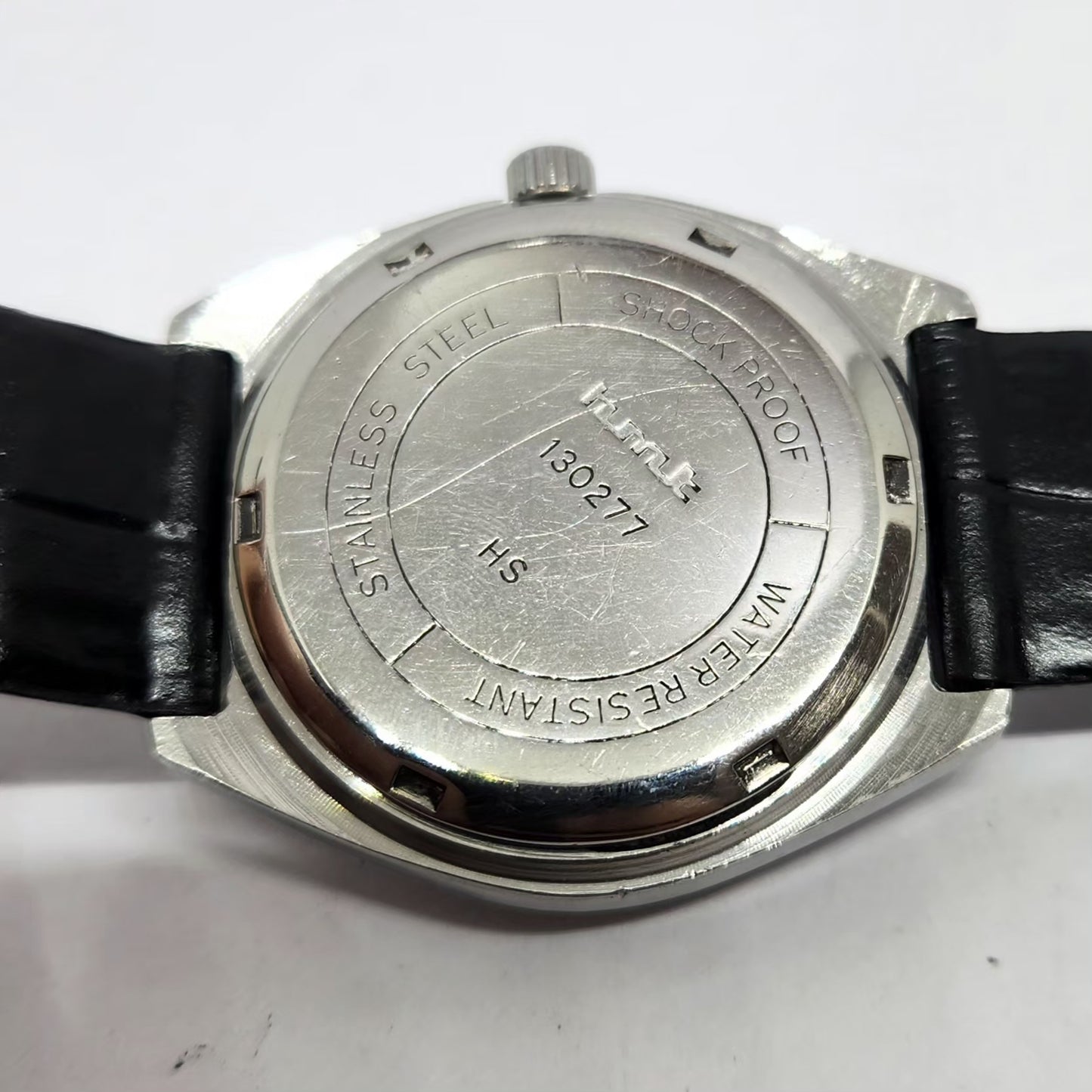 Vintage Original HMT Chetak Hand Winding 17 Jewels Gold Face Men's Wrist Watch HM121