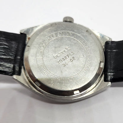 Vintage Original HMT Rohit Hand Winding 17 Jewels Silver Face Men's Wrist Watch HM129