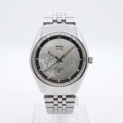 Vintage Original HMT Chetak Hand Winding 17 Jewels Silver Face Men's Wrist Watch OG284