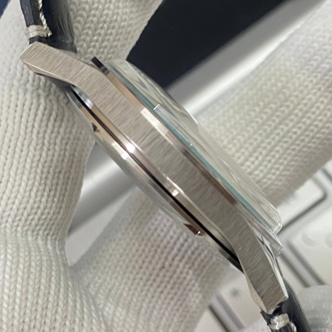 Hmt jubilee para shock tiffany blue mechanical hand winding men's wrist watch