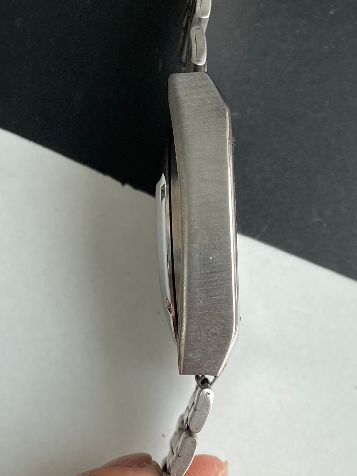 Vintage 1981 Original Seiko 5 Automatic 6309-5080 Silver Face 17 Jewels Day-Date Japanese Men's Wrist Watch E82