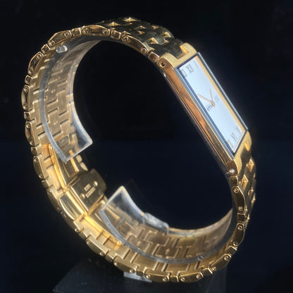 Original TITAN EDGE 1296SBA Rectangular White Face 23MM Case Men's Watch k24