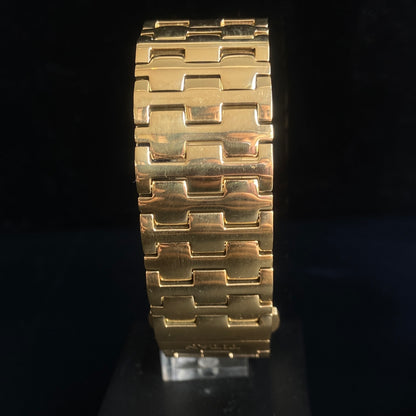 Original TITAN EDGE 1296YBC31 Rectangular White Face 23MM Case Men's Watch k25