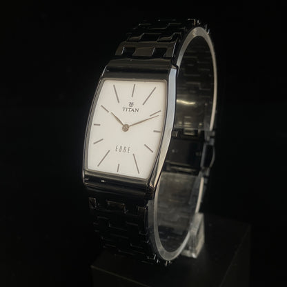 Original TITAN EDGE 1044YCB Barrel White Face 29MM Case Men's Watch K39