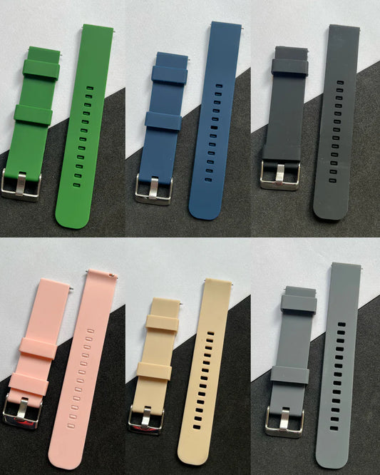 Quick Release Silicone Watch Strap For 18/20mm Watches I63