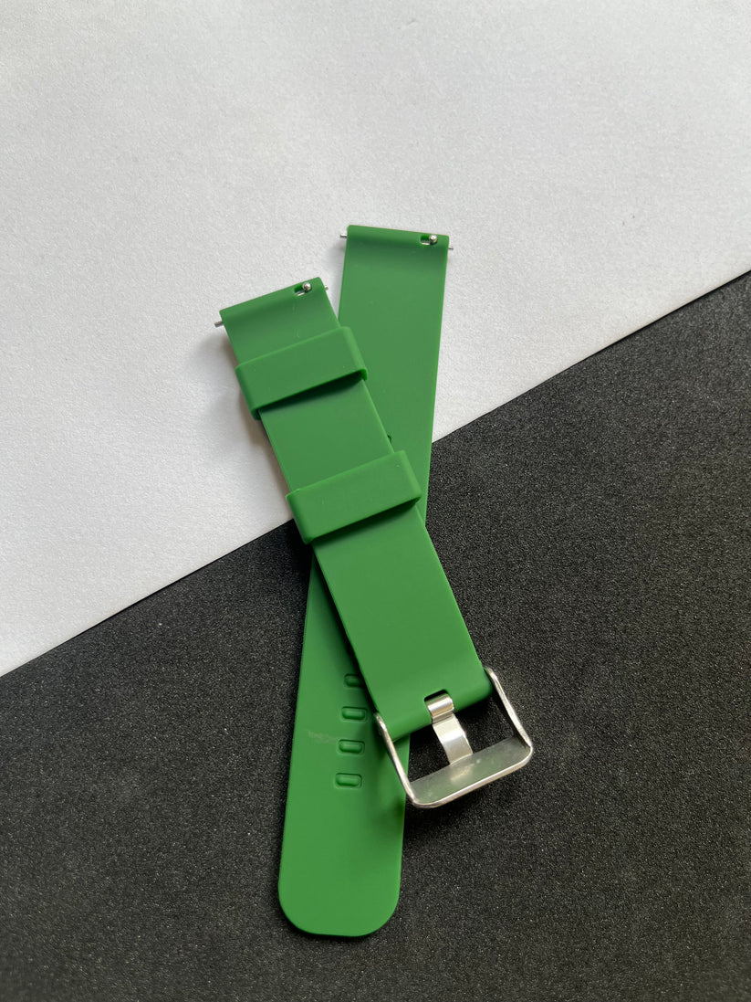 Quick Release Silicone Watch Strap For 18/20mm Watches I63