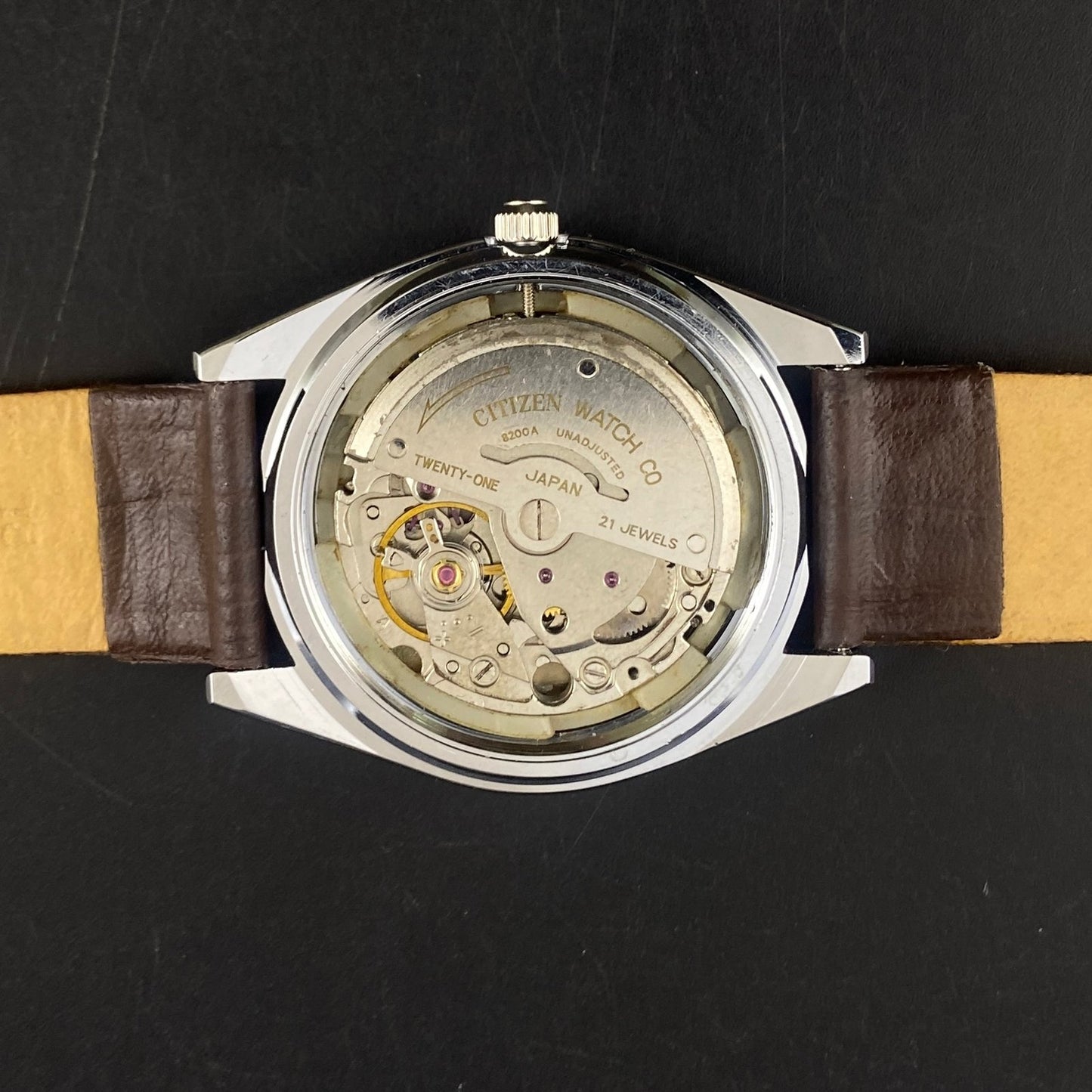 Vintage Mod Citizen 8200 Automatic 21 Jewels Men,s Wrist Watch