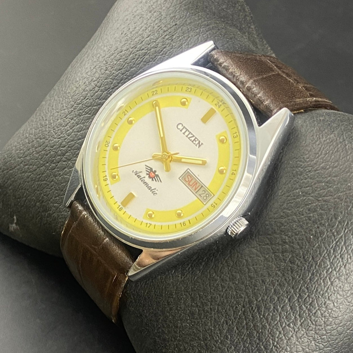 Vintage Mod Citizen 8200 Automatic 21 Jewels Men,s Wrist Watch