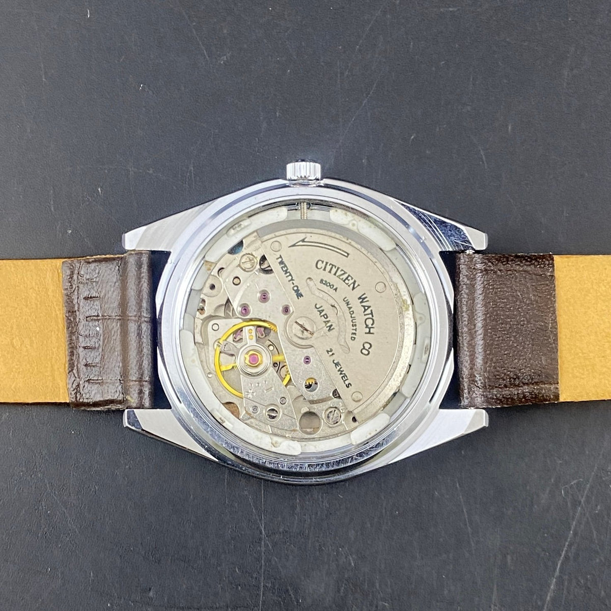 Vintage Mod Citizen 8200 Automatic 21 Jewels Men,s Wrist Watch