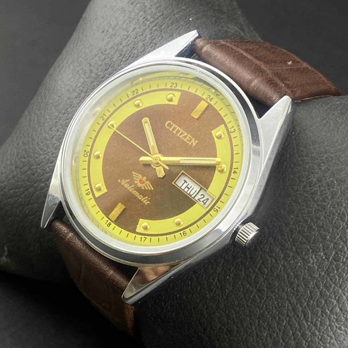 Vintage Mod Citizen 8200 Automatic 21 Jewels Men,s Wrist Watch