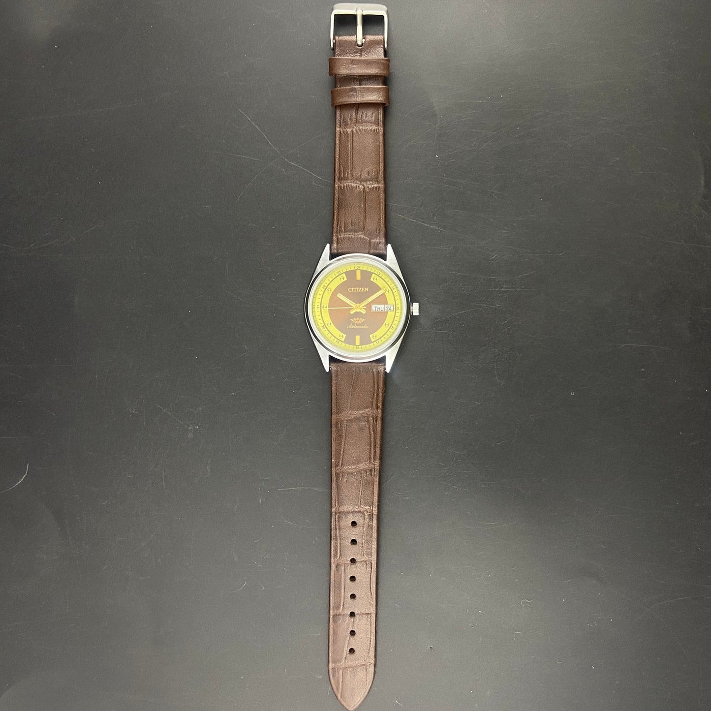 Vintage Mod Citizen 8200 Automatic 21 Jewels Men,s Wrist Watch