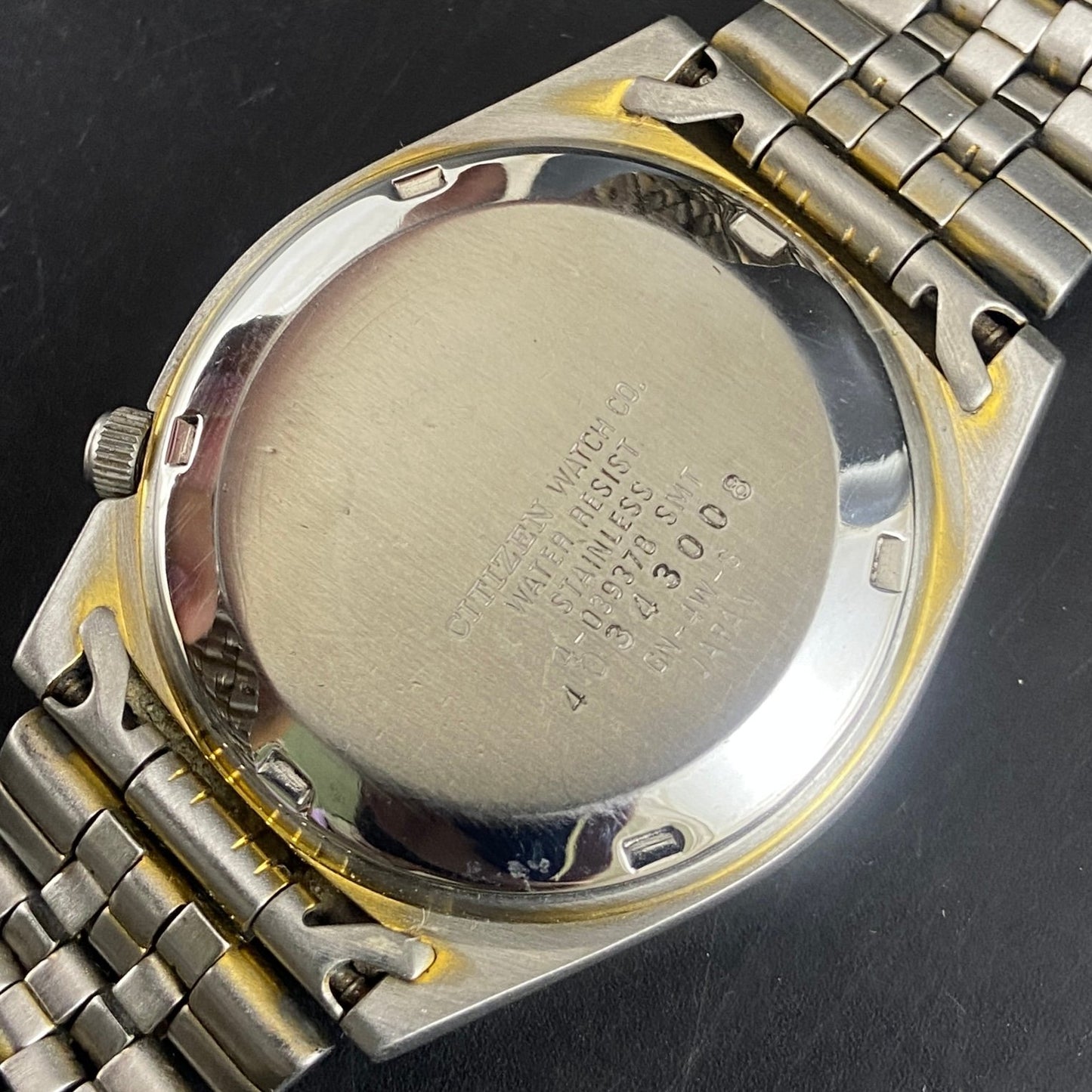 Vintage Original Citizen Gray face Cal. 8200 Automatic 21 Jewels Men,s Wrist Watch