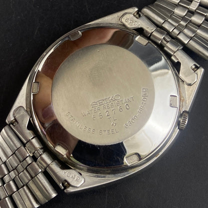 Vintage Original Seiko 5 Automatic Gold Face Cal. 6309 Men's Wrist Watch Serviced.