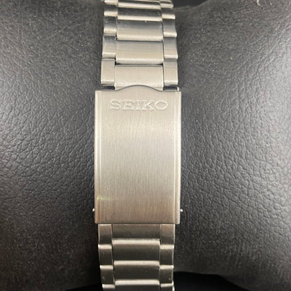 Vintage Original Seiko 5 Automatic Black Face Cal. 7009 Men's Wrist Watch Serviced.