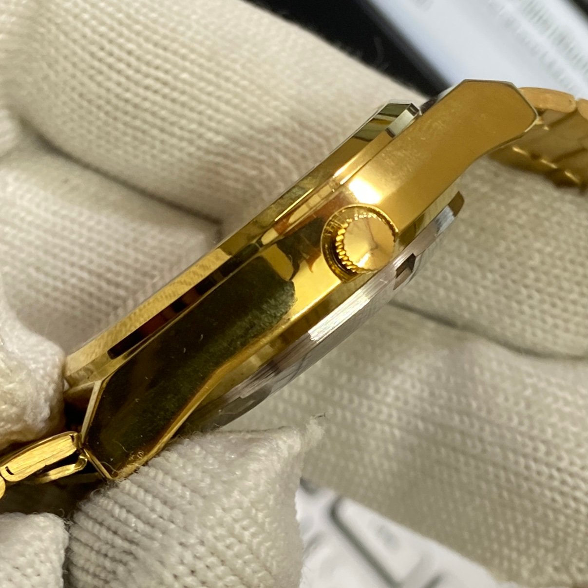 Vintage Seiko 5 Gold Plated Automatic17Jewels Cal. 6309 Silver Face Men's Wrist Watch SC02