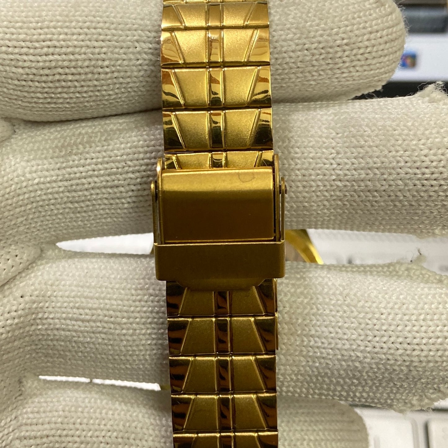 Vintage Seiko 5 Gold Plated Automatic 17 Jewels Cal. 6309 Blue Face Men's Wrist Watch SC11