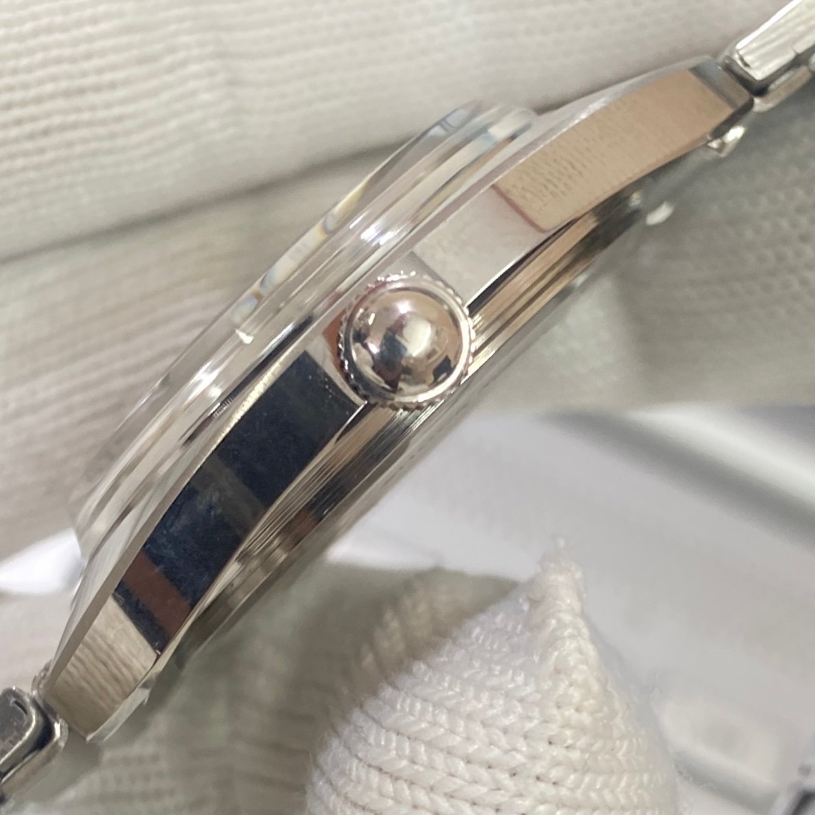 Vintage HMT Kohinoor Hand Winding 17 Jewels Silver Face Men's Wrist Watch B72
