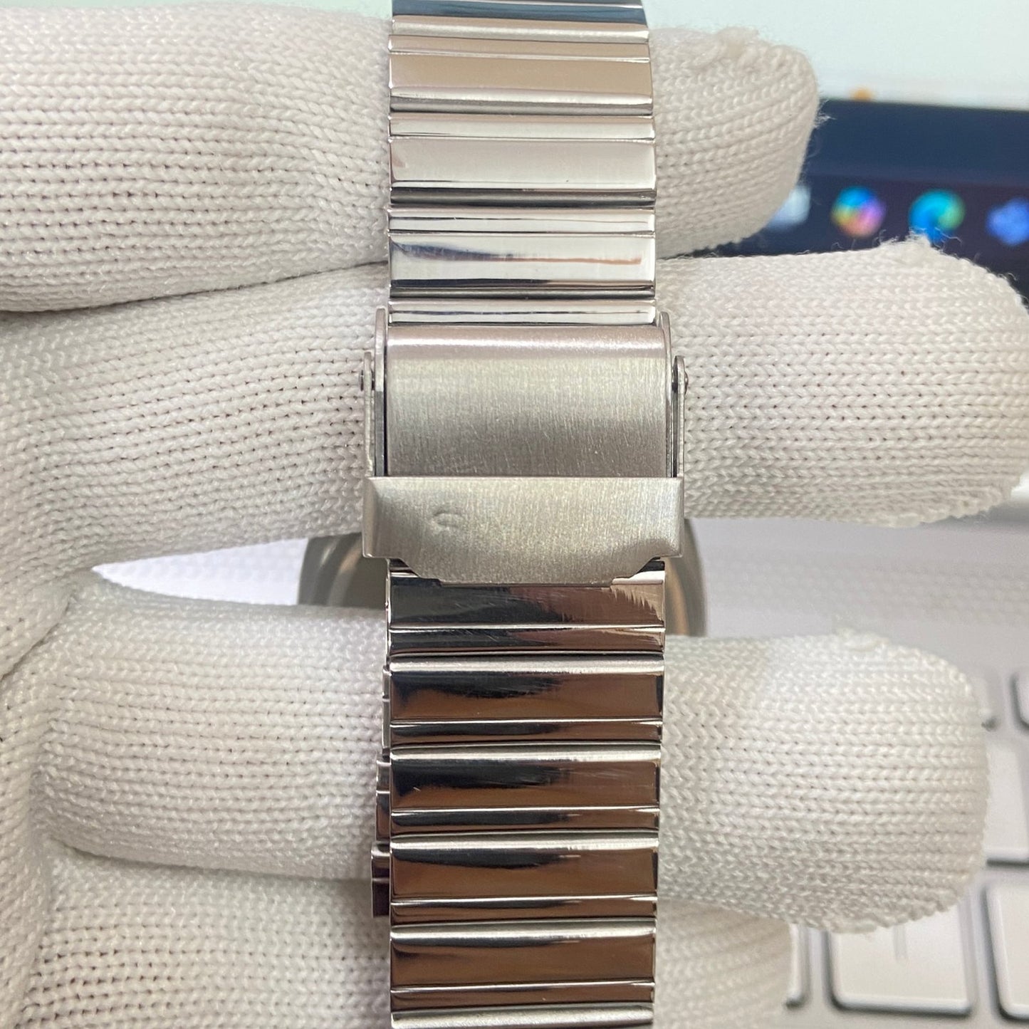 Vintage HMT Kohinoor Hand Winding 17 Jewels Silver Face Men's Wrist Watch B72