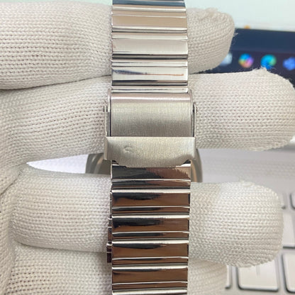 Vintage HMT Kohinoor Hand Winding 17 Jewels Silver Face Men's Wrist Watch B72