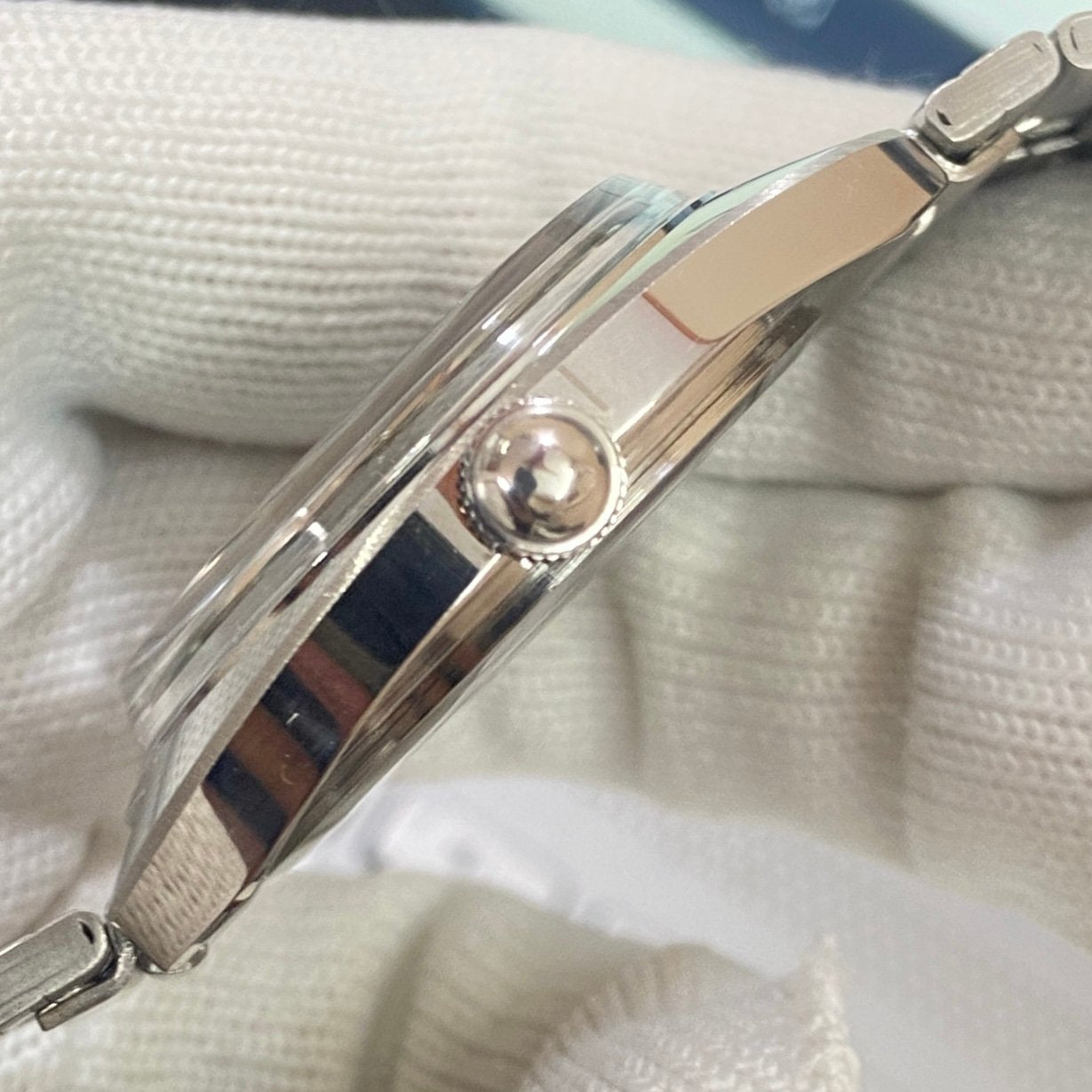 Vintage HMT Kohinoor Hand Winding 17 Jewels Green Face Men's Wrist Watch B73