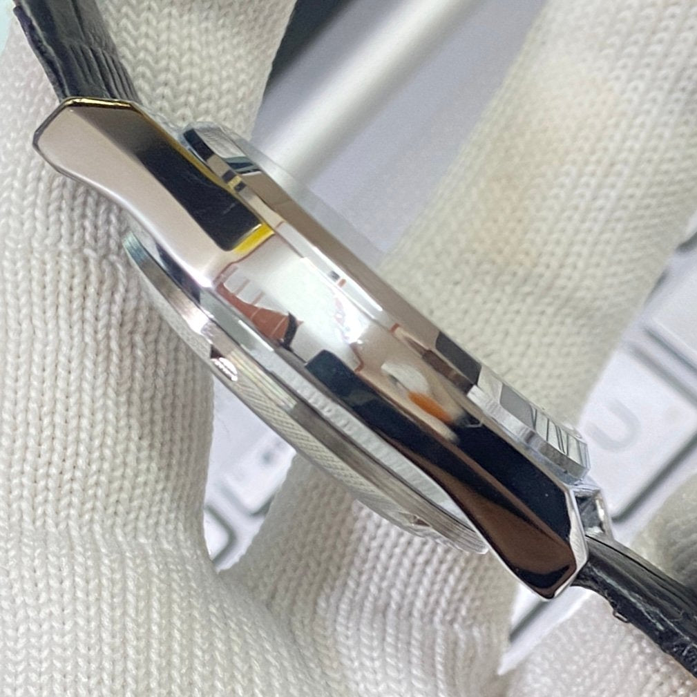 Vintage Seiko 5 Automatic 17 Jewels Cal. 6309 Black Face Black Band B79